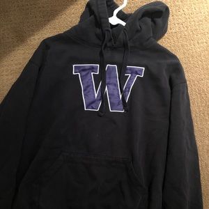 Black and purple UW sweatshirt